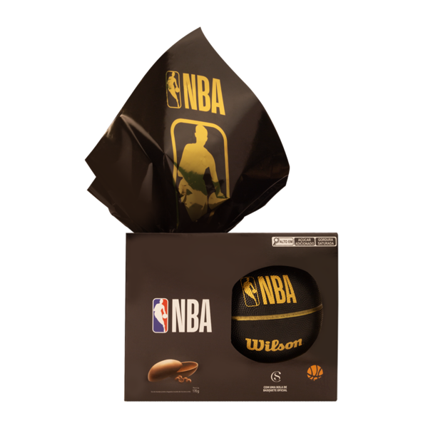 Ovo de Páscoa ao Leite Chocoesportes Bola NBA 170g